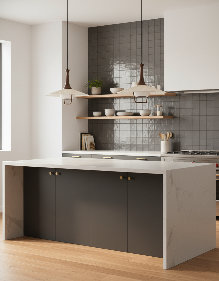 Suspension Galatée mise en situation en verre – Klaross
