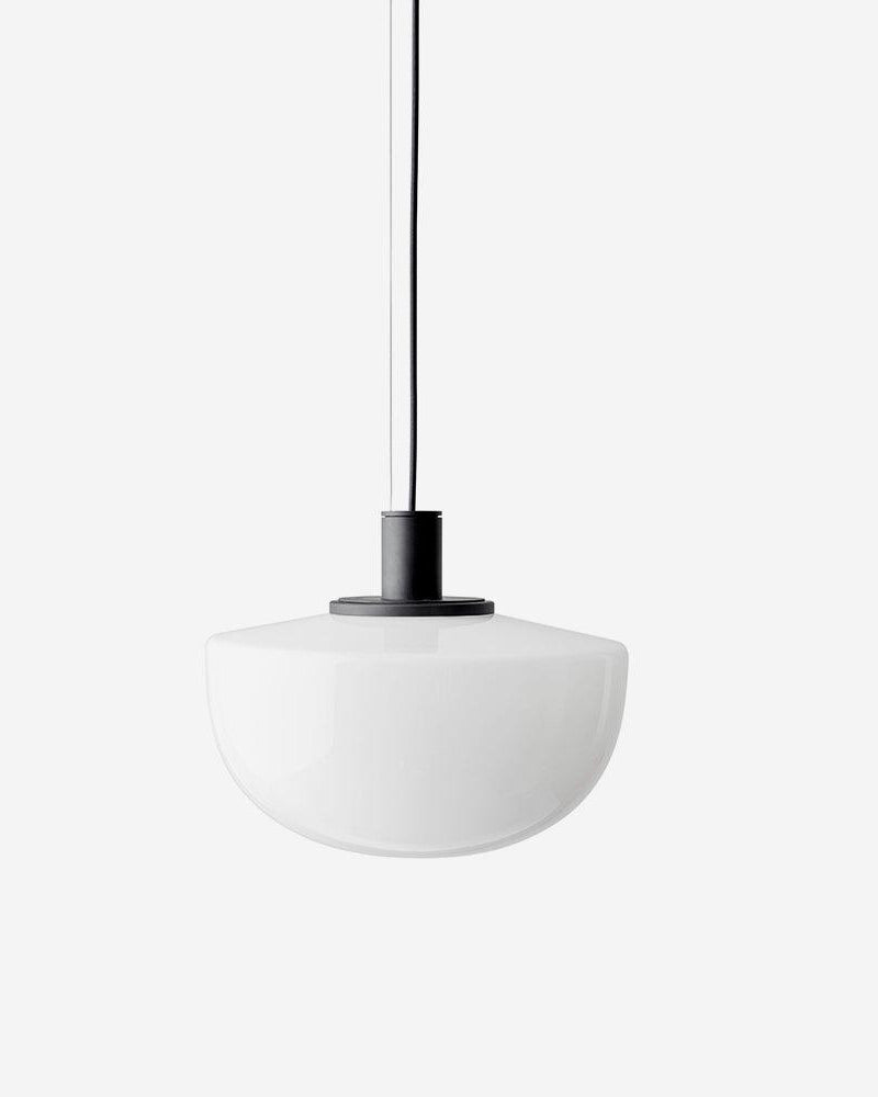 Suspension en verre transparent Jouvence, luminaire design pour salon et salle à manger – Klaross