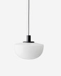 Suspension en verre transparent Jouvence, luminaire design pour salon et salle à manger – Klaross