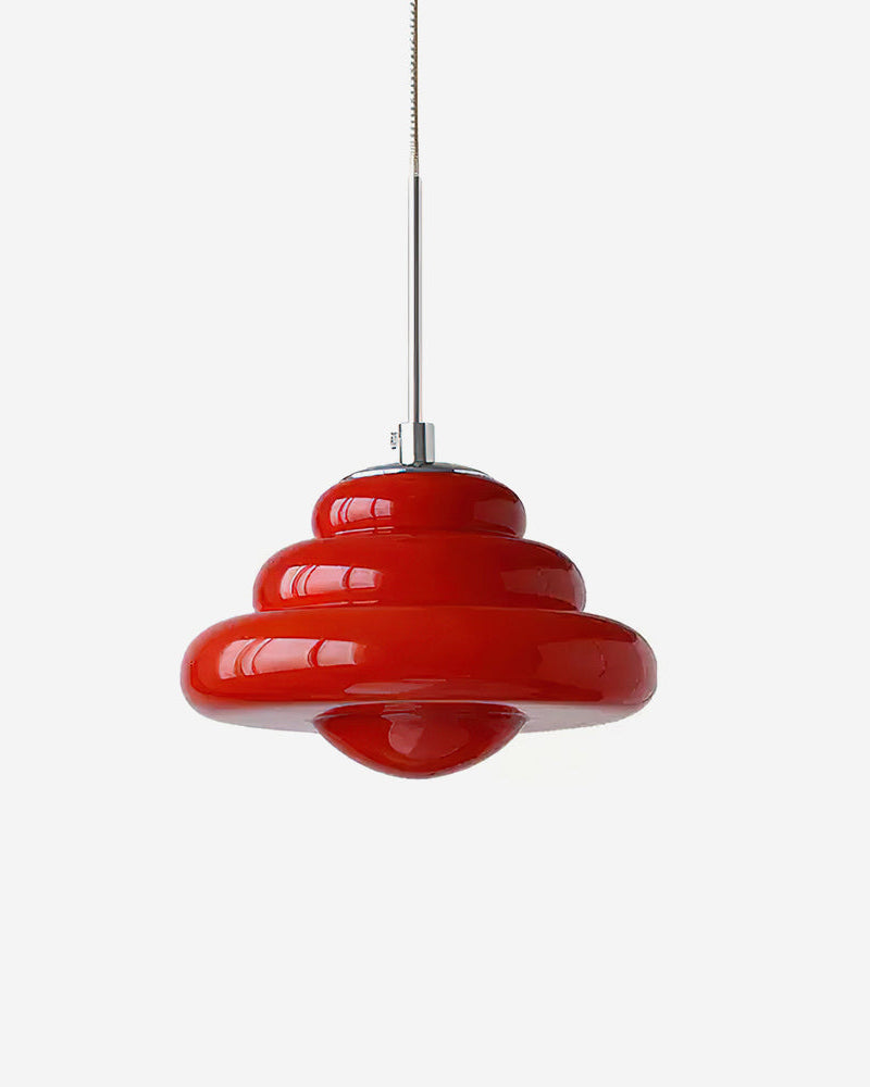 Suspension en verre Séraphine, luminaire design pour cuisine et salle à manger – Klaross