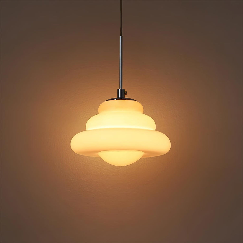 Suspension Séraphine vue intérieur en verre – Klaross