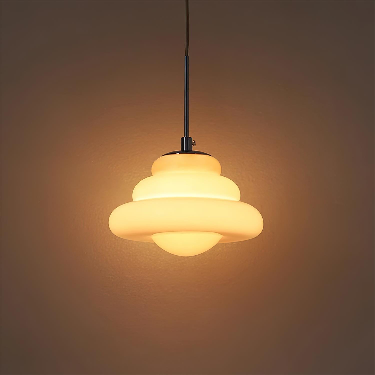 Suspension Séraphine vue intérieur en verre – Klaross