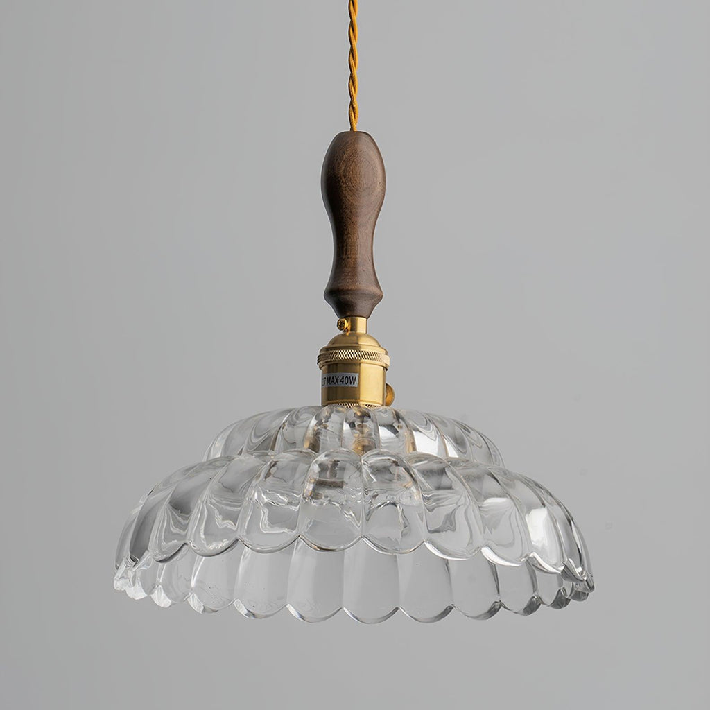 Suspension Tivoli en ambiance intérieure en verre transparent – Klaross