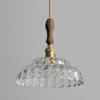 Suspension Tivoli en ambiance intérieure en verre transparent – Klaross