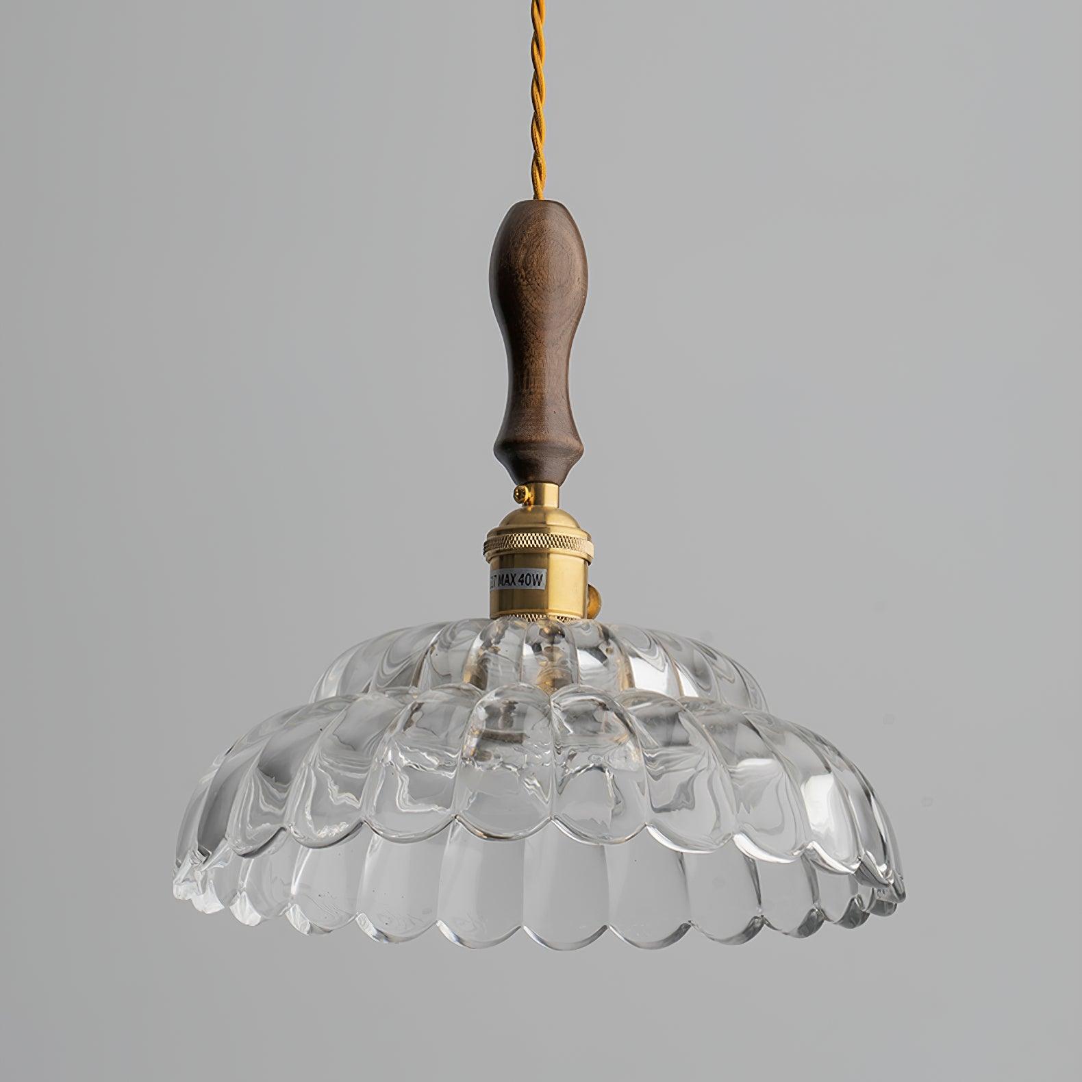 Suspension Tivoli en ambiance intérieure en verre transparent – Klaross