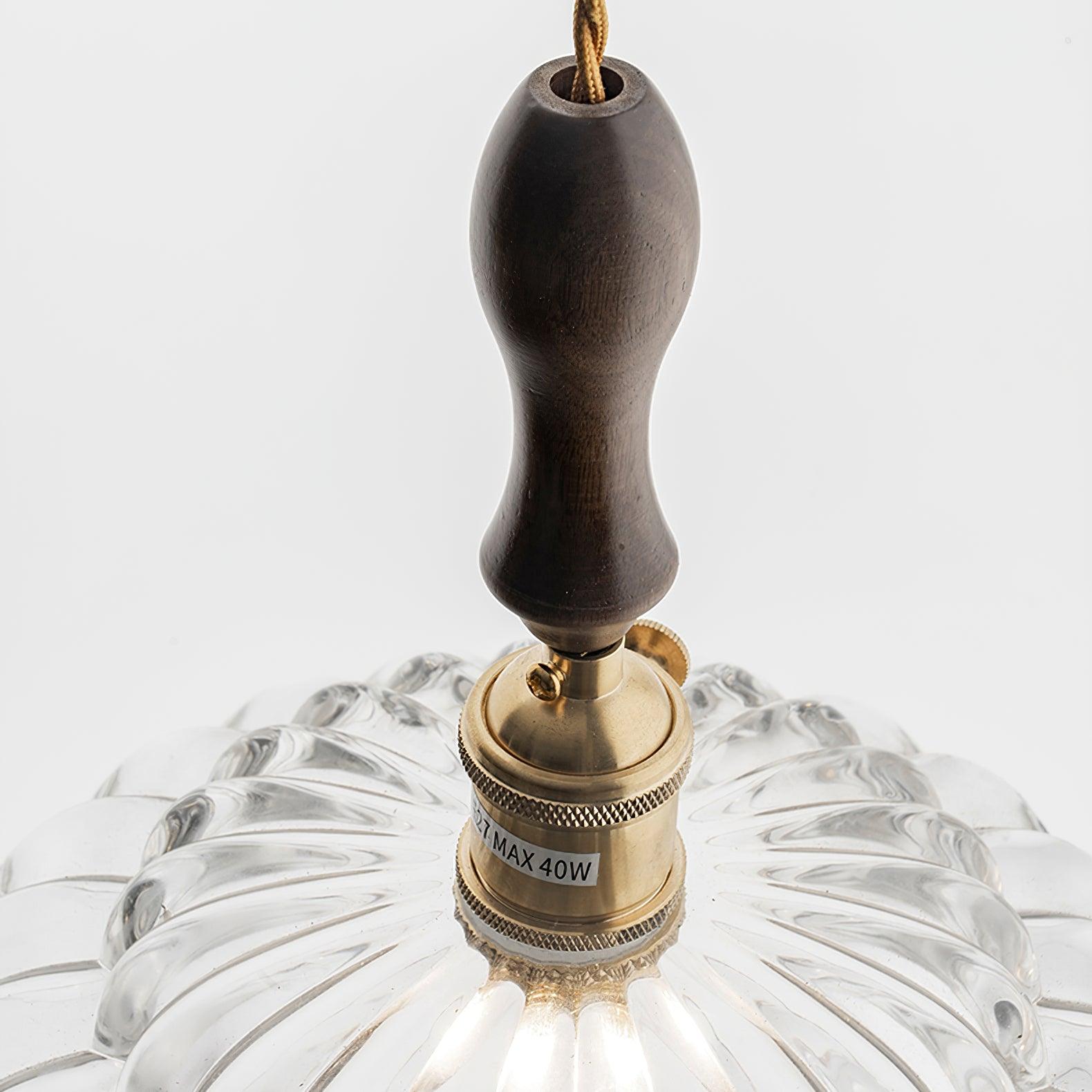 Suspension Tivoli éclairage design en verre transparent – Klaross