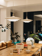 Suspension design TAXOV en métal – luminaire design salon – Klaross