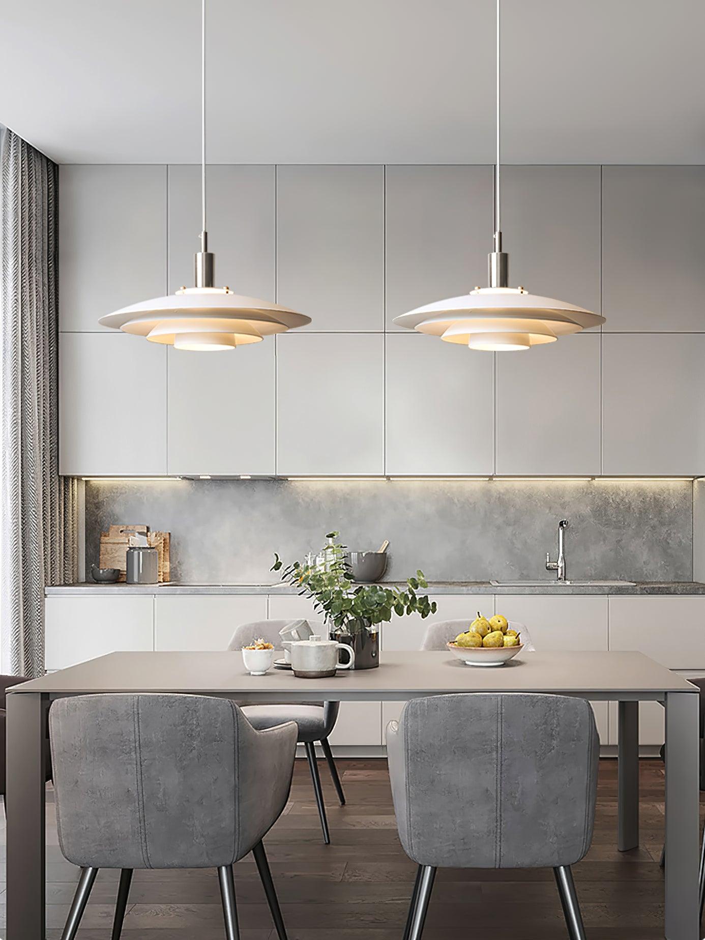 Suspension design TAXOV en métal – luminaire design salon – Klaross