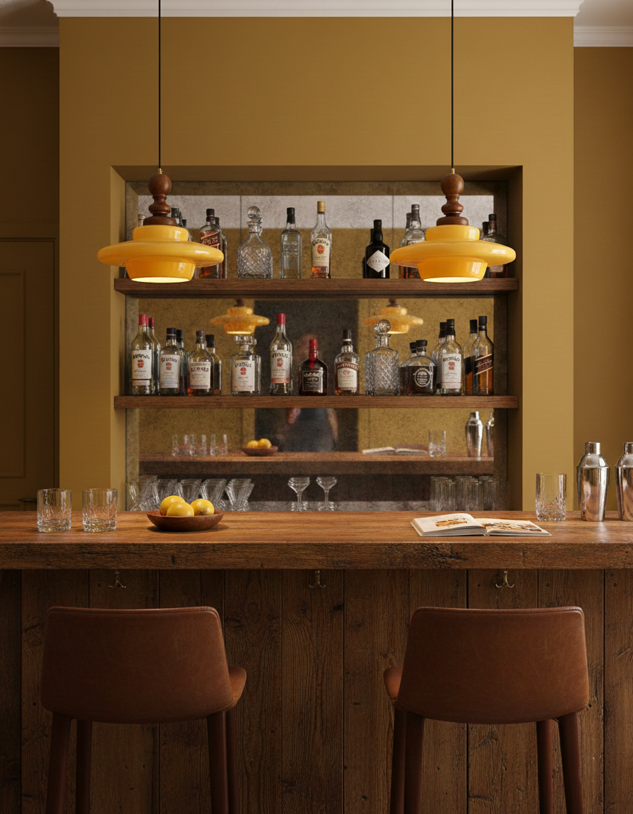 Suspension Quintine éclairage décoratif en verre – Klaross