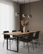 Suspension Cassandre vue d'ensemble en verre – Klaross