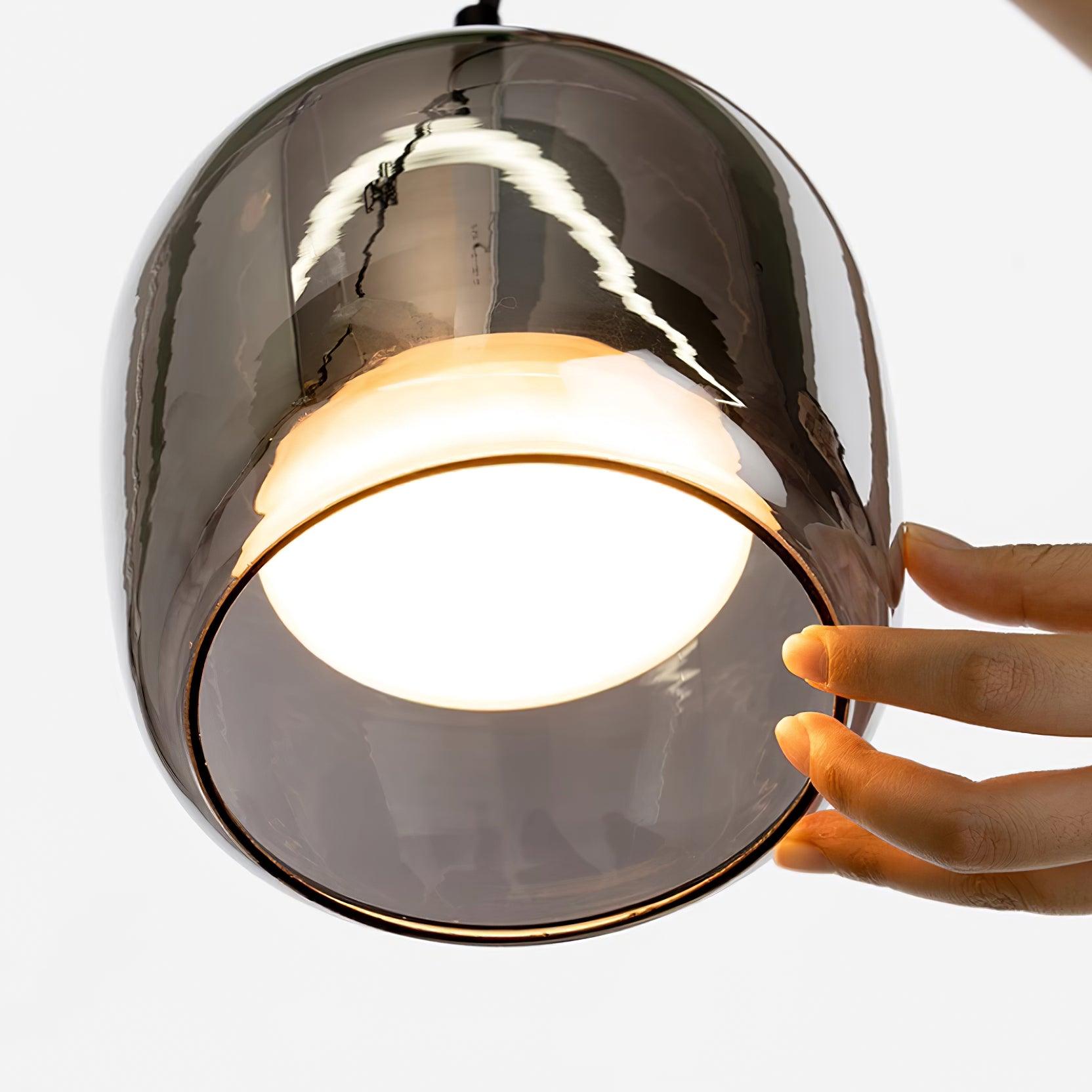 Suspension Cassandre éclairage design en verre – Klaross