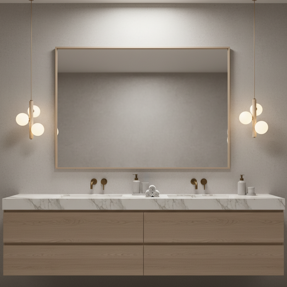 Suspension Viviana vue d'ensemble en verre opalin – Klaross
