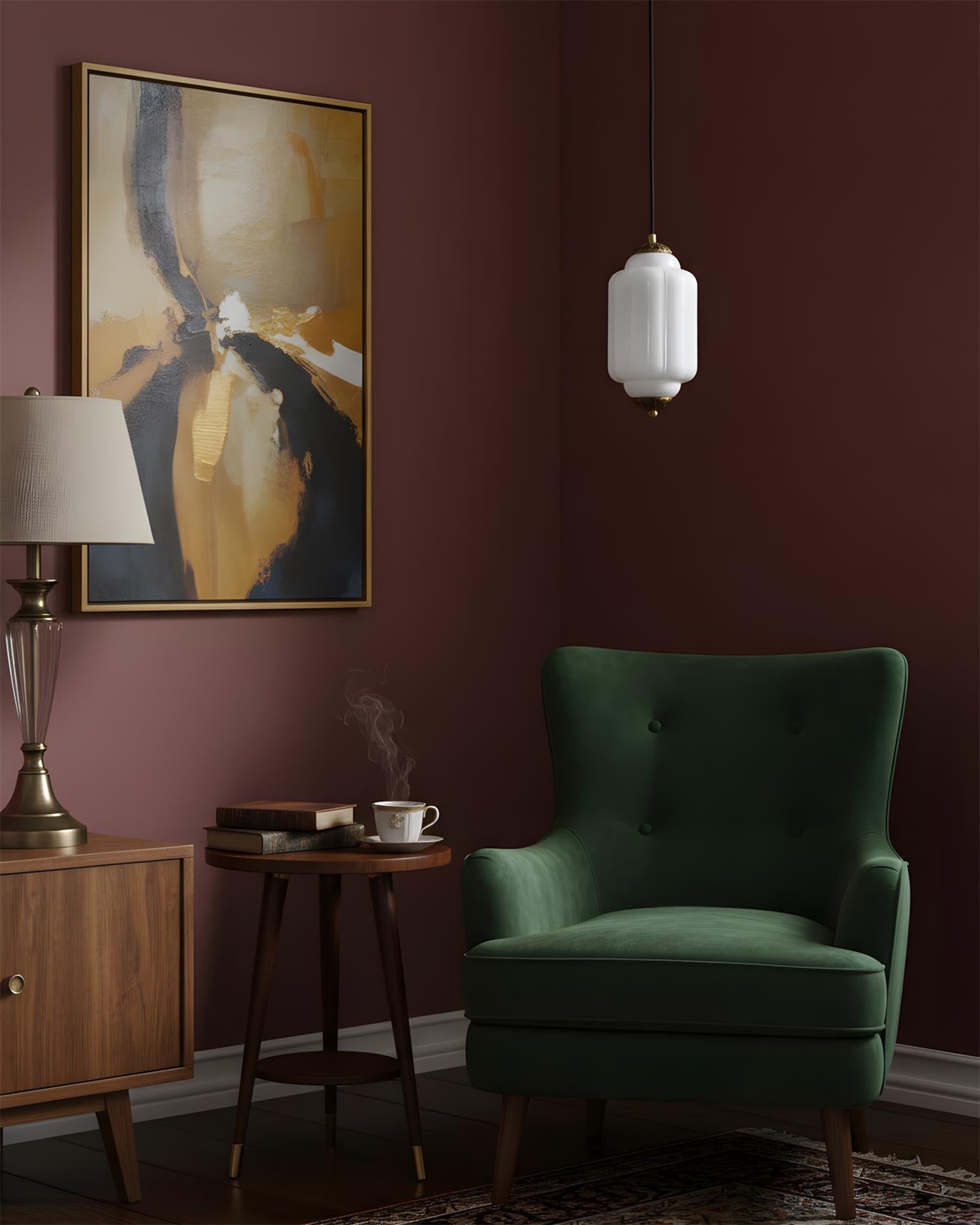 Suspension Donatella éclairage design en verre cannelé – Klaross