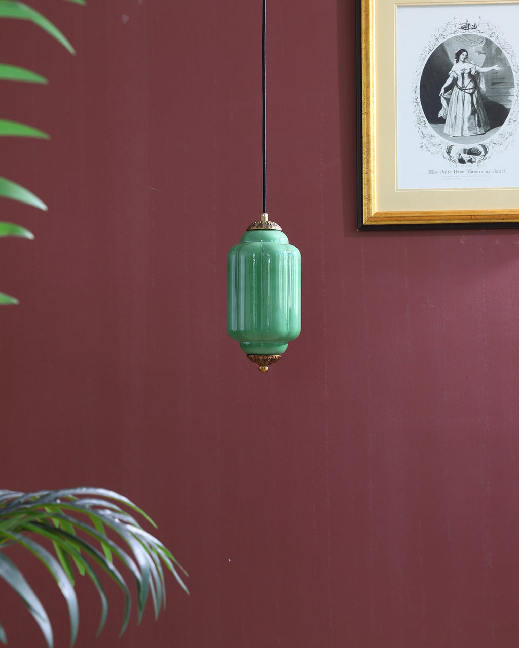 Suspension Donatella luminaire design en verre cannelé – Klaross