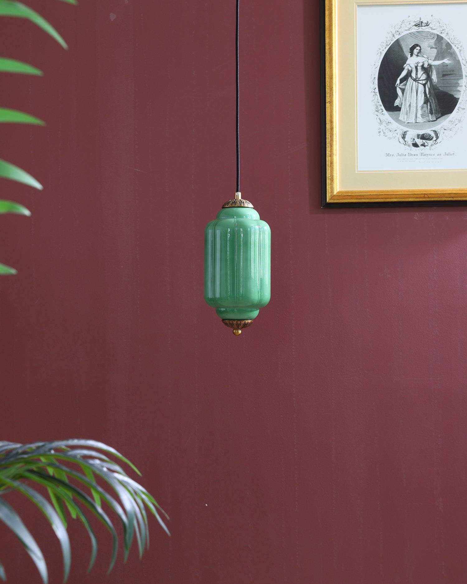 Suspension Donatella luminaire design en verre cannelé – Klaross
