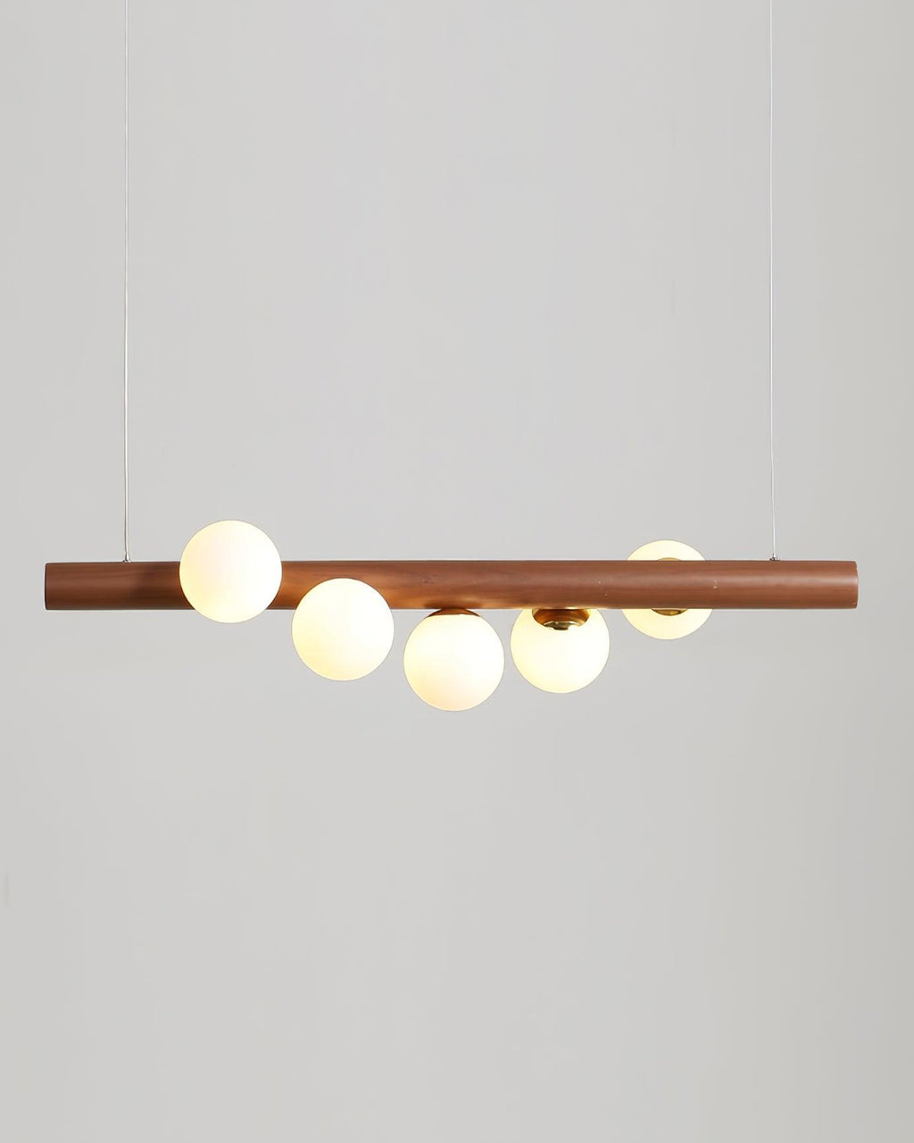 Suspension nordique WOXEN en verre – luminaire design salon – Klaross
