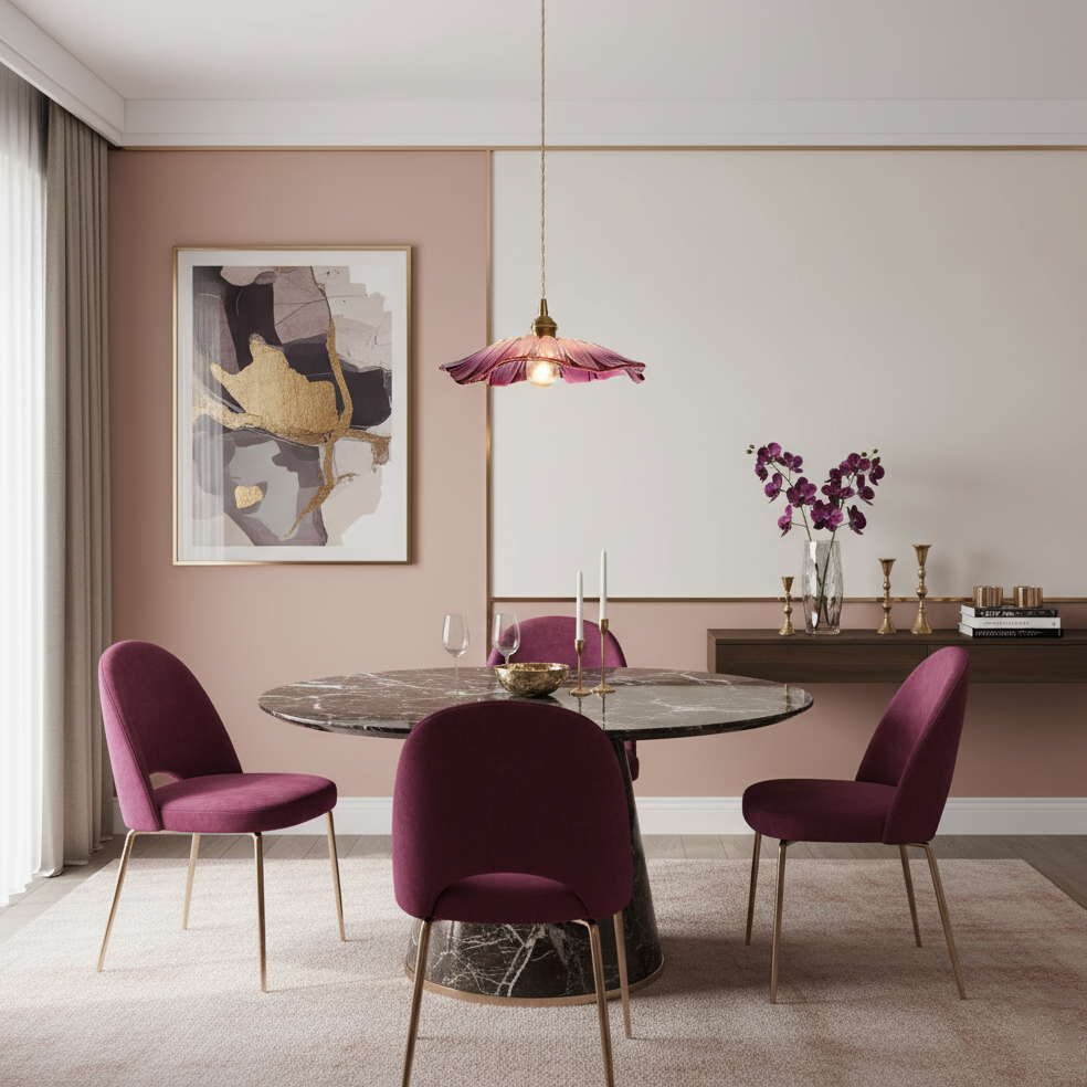 Suspension Wistéria luminaire design en verre transparent – Klaross