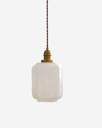 Suspension en verre Carmina, luminaire design pour salon et salle à manger – Klaross