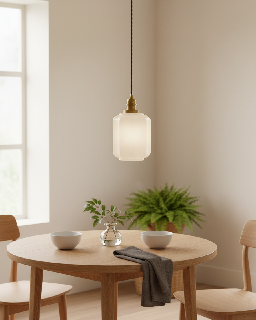 Suspension Carmina en ambiance intérieure en verre – Klaross