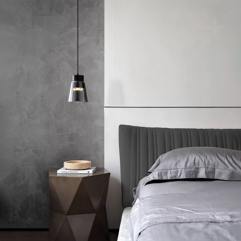 Suspension design GRAXO en verre – luminaire design salon – Klaross