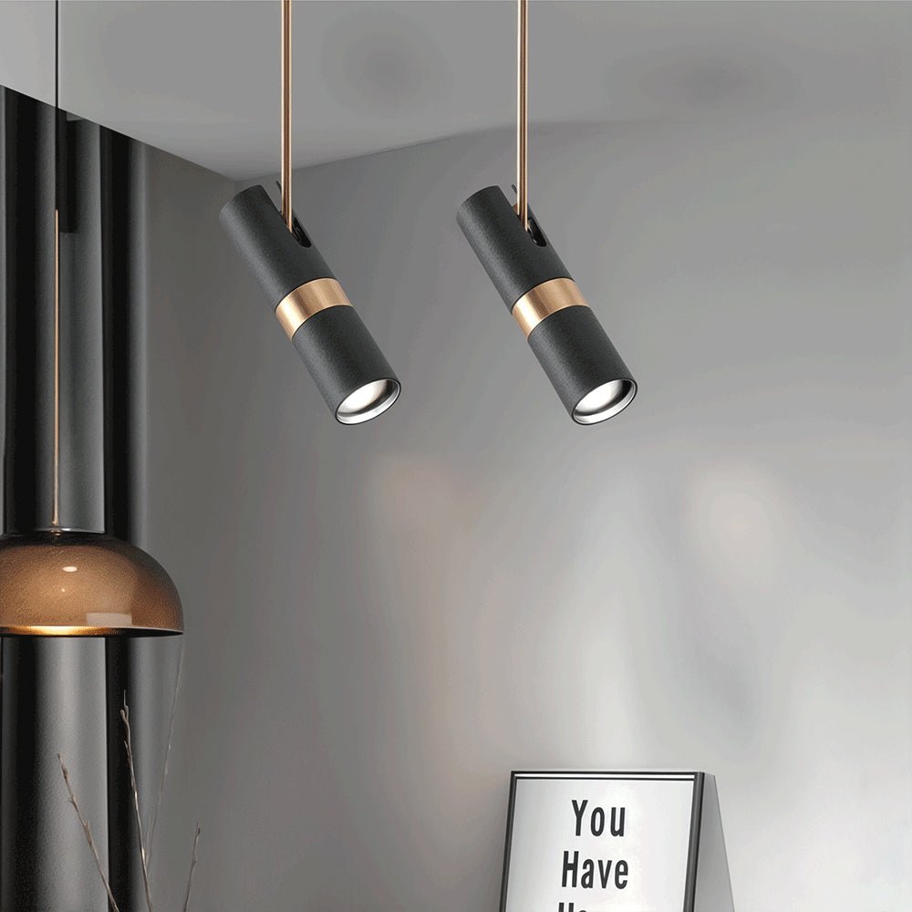 Suspension moderne ZAXON en aluminium – luminaire design cuisine – Klaross