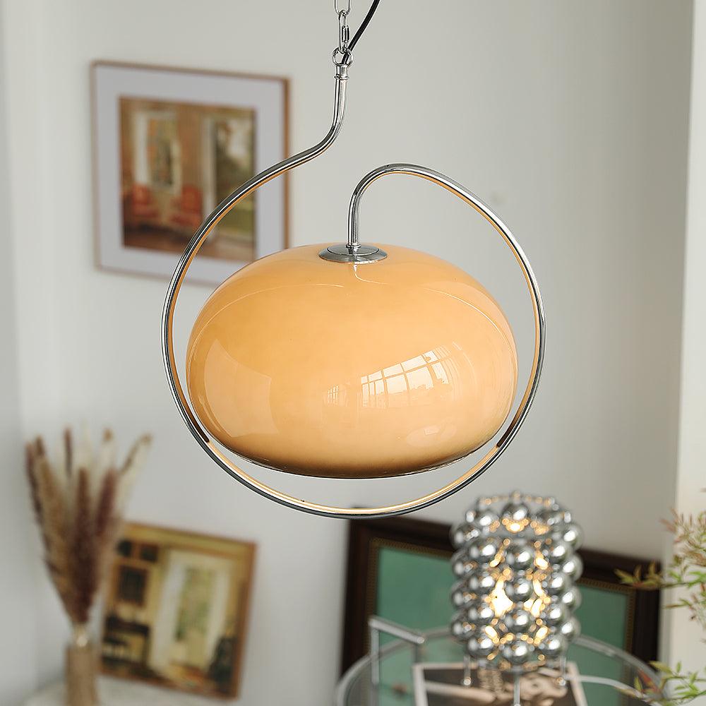 Suspension design MOXEL en verre – luminaire design cuisine – Klaross