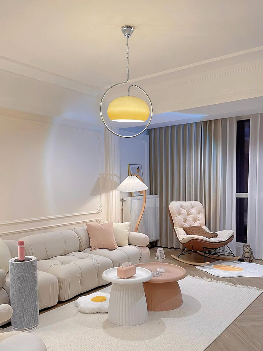 Suspension design MOXEL en verre – luminaire design cuisine – Klaross