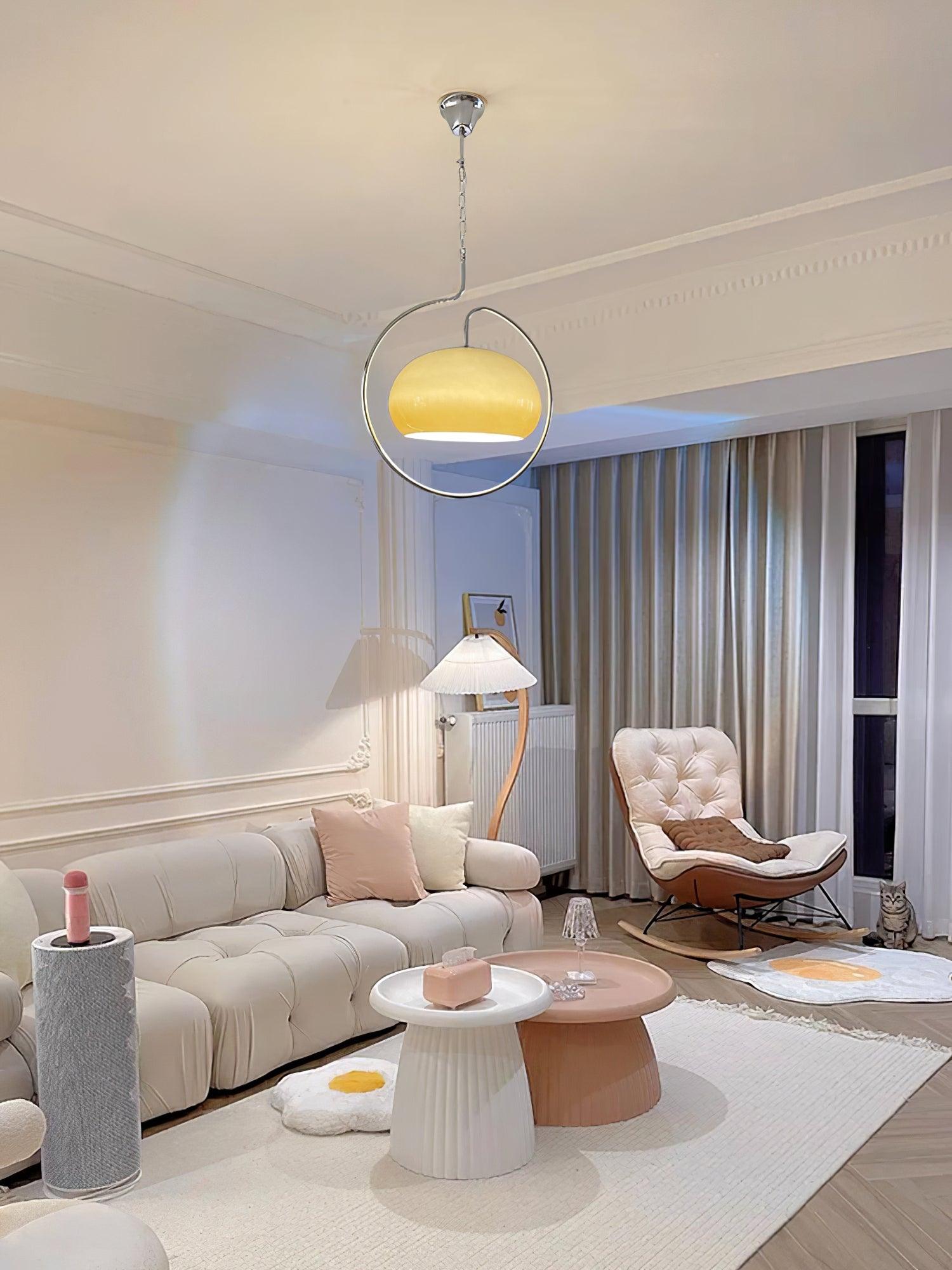 Suspension design MOXEL en verre – luminaire design cuisine – Klaross