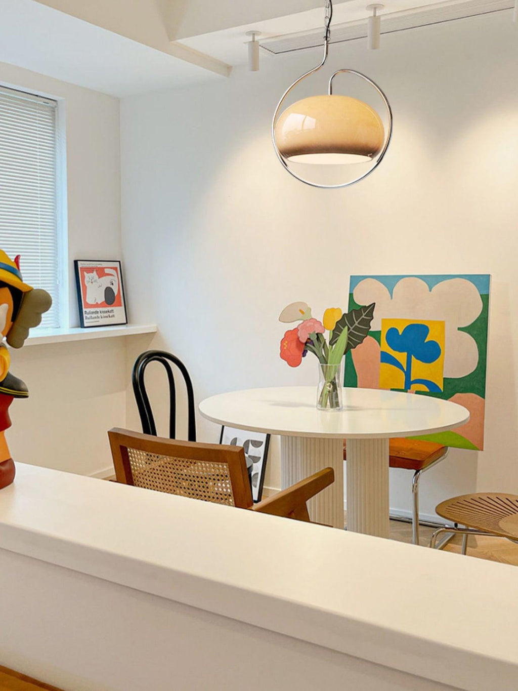 Suspension design MOXEL en verre – luminaire design cuisine – Klaross