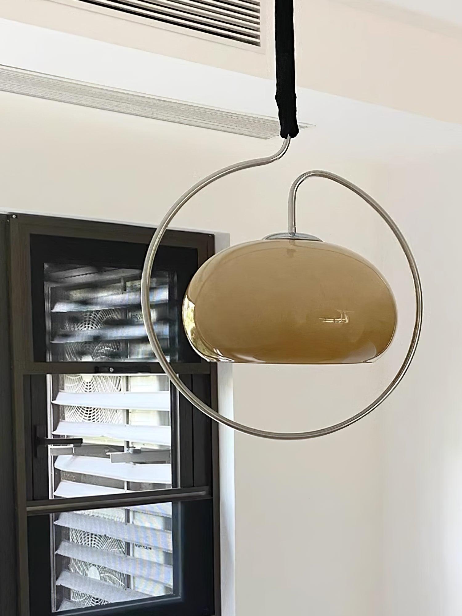 Suspension design MOXEL en verre – luminaire design cuisine – Klaross