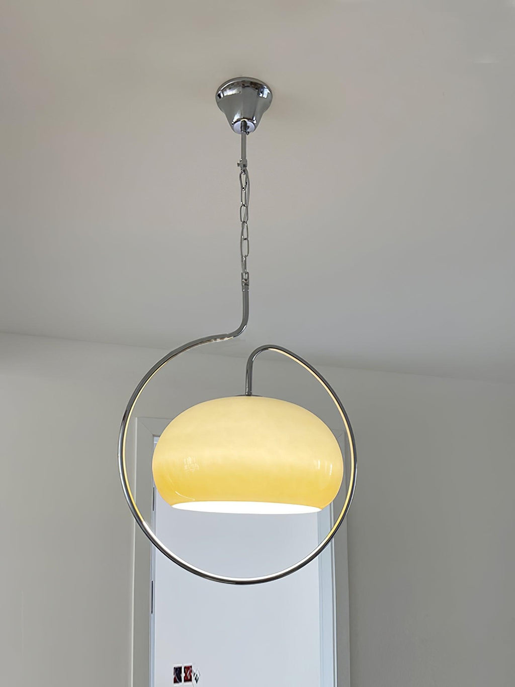 Suspension design MOXEL en verre – luminaire design cuisine – Klaross