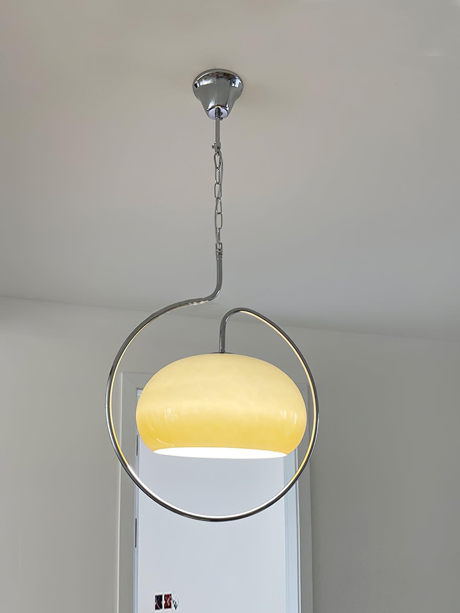 Suspension design MOXEL en verre – luminaire design cuisine – Klaross