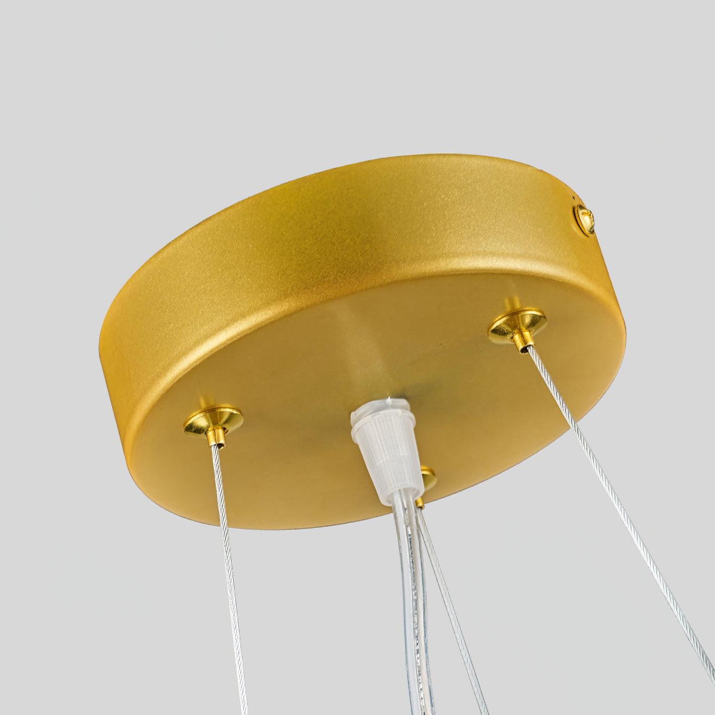 Suspension design YEVOX en acrylique – luminaire design salon – Klaross