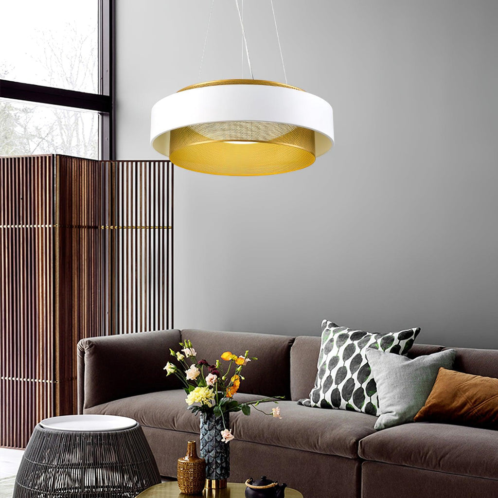 Suspension design YEVOX en acrylique – luminaire design salon – Klaross
