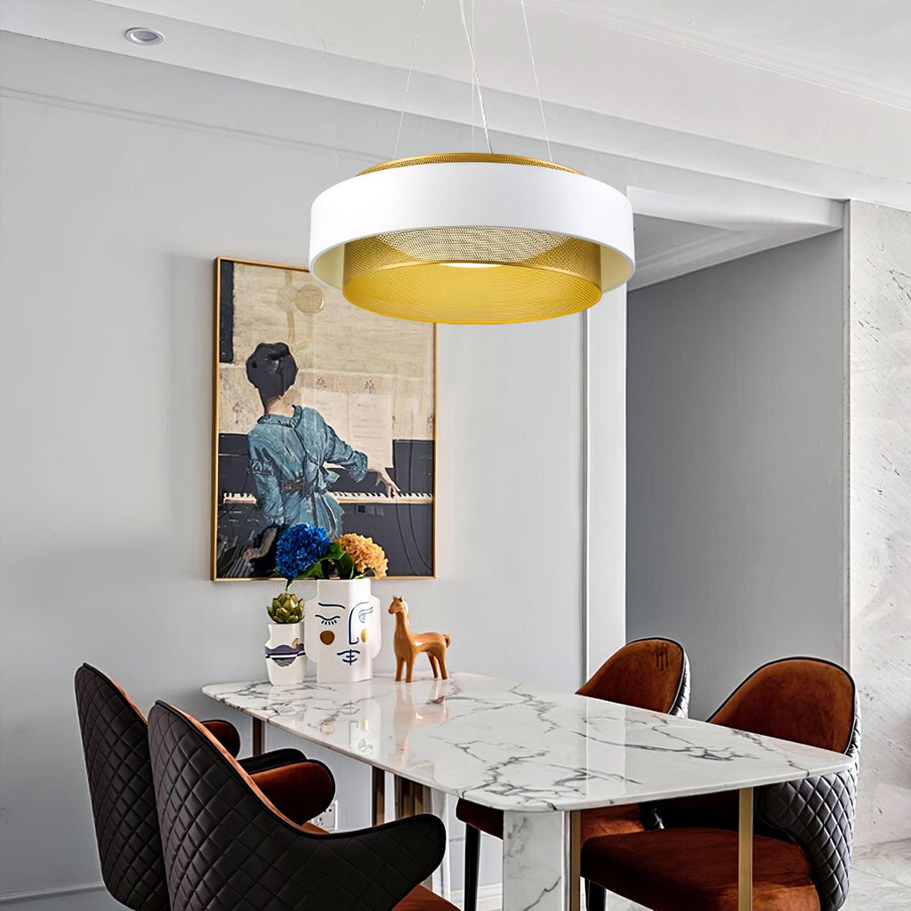 Suspension design YEVOX en acrylique – luminaire design salon – Klaross