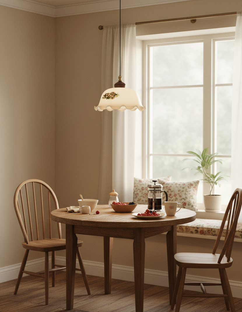 Suspension Estelle éclairage décoratif en verre dépoli – Klaross
