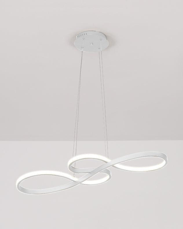 Suspension minimaliste EVOXE en aluminium – luminaire design salon – Klaross