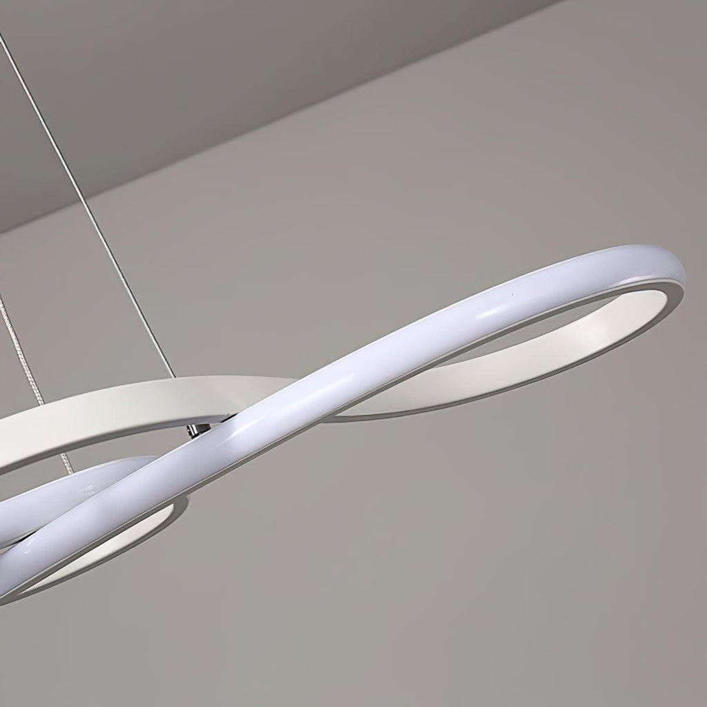 Suspension minimaliste EVOXE en aluminium – luminaire design salon – Klaross