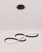 Suspension minimaliste EVOXE en aluminium – luminaire design salon – Klaross