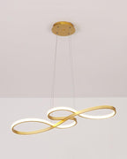 Suspension minimaliste EVOXE en aluminium – luminaire design salon – Klaross