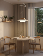 Suspension Hortense éclairage décoratif en verre opalin – Klaross