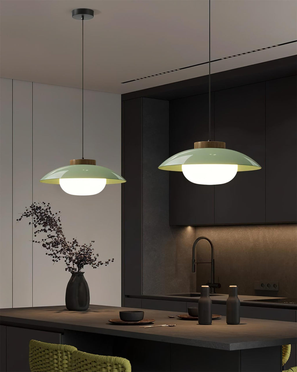 Suspension Diorite ambiance chaleureuse en verre – Klaross