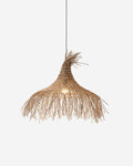 Suspension BOHEMA rotin naturel – luminaire bohème salon – Klaross
