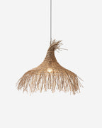 Suspension BOHEMA rotin naturel – luminaire bohème salon – Klaross