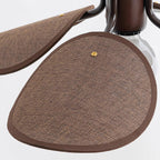 Suspension CALIRA rotin vue rapprochée finition – Klaross
