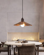 Suspension CALIRA rotin éclairage naturel salon – Klaross