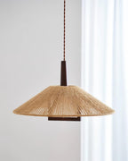 Suspension CONIRA rotin ambiance chaleureuse – Klaross