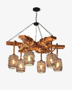 Suspension FARMIO métal vintage – luminaire design salon – Klaross