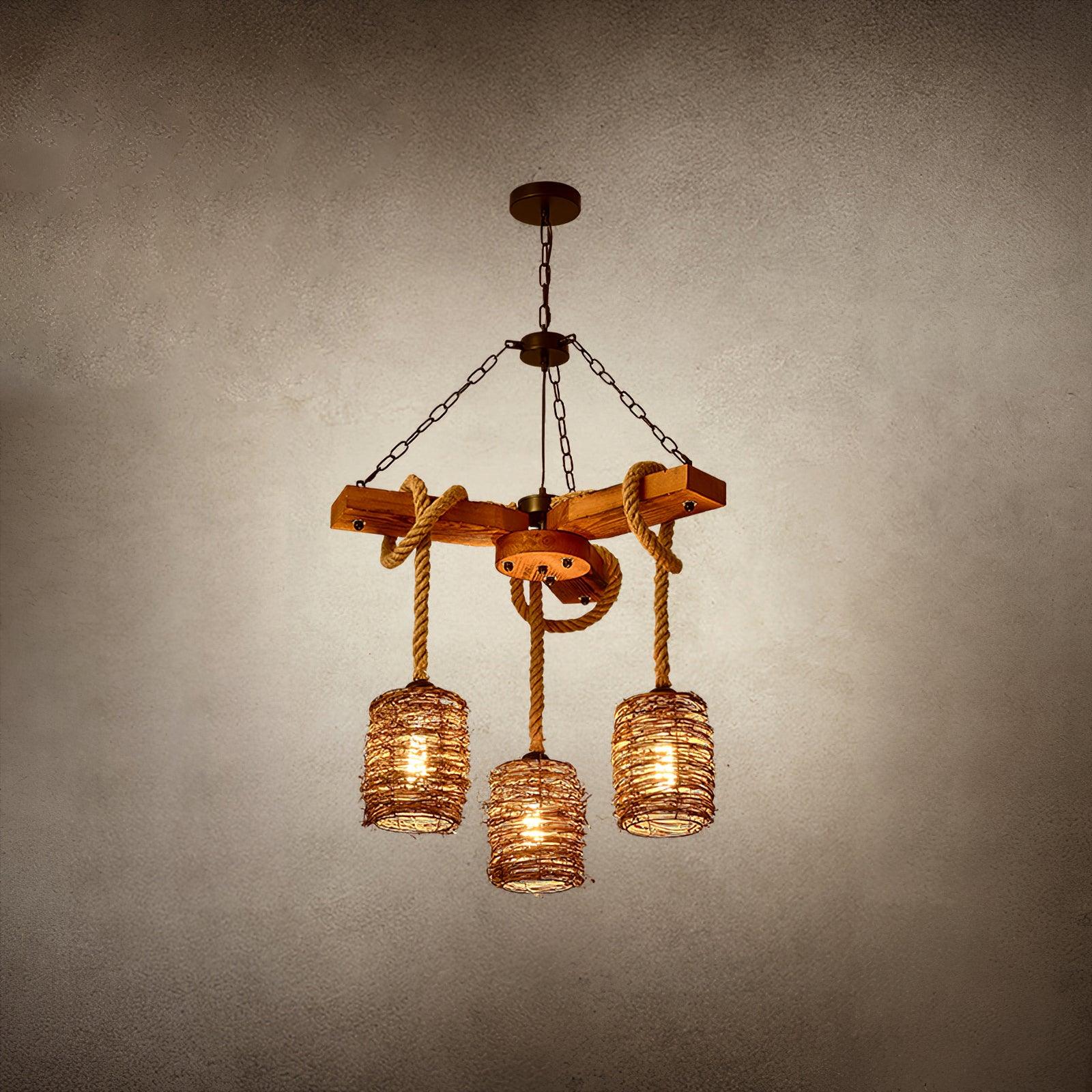 Suspension FARMIO métal éclairage doux – Klaross