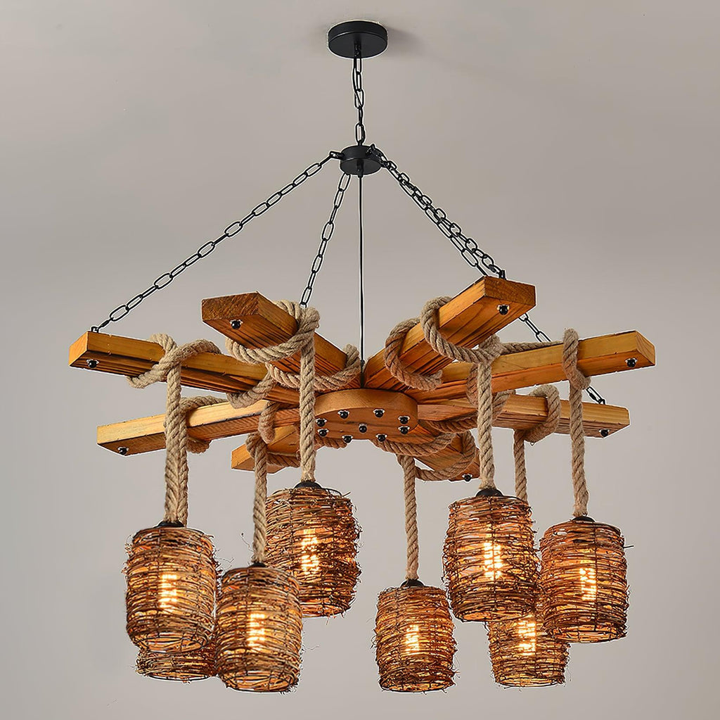 Suspension FARMIO métal ambiance chaleureuse – Klaross